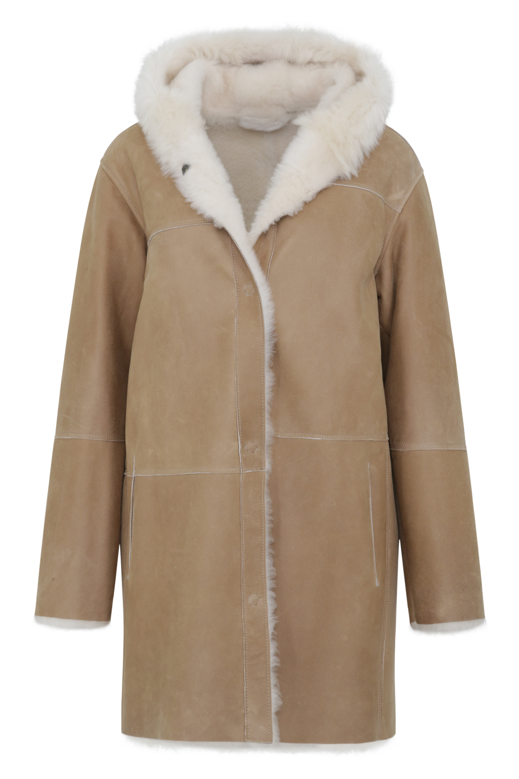 Lacon Cashmere Plus Sheepskin Parka – Plush, Lightweight & Stylish