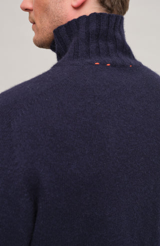Cashmere Turtleneck Pullover - Aiden