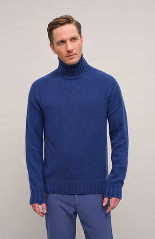 Cashmere Turtleneck Pullover - Aiden