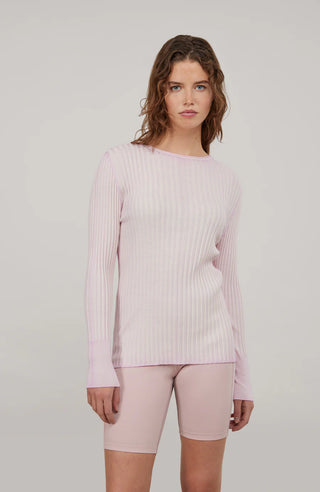 Camelia Rubino Knit Crewneck Sweater