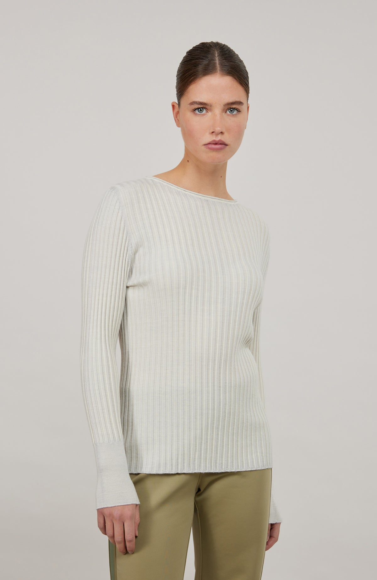 Camelia Rubino Knit Crewneck Sweater