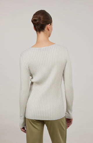 Camelia Rubino Knit Crewneck Sweater