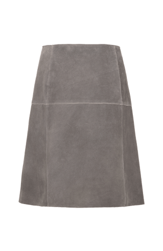 Milly Leather Skirt