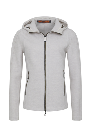 Hooded Merino Wool Jacket - Rania