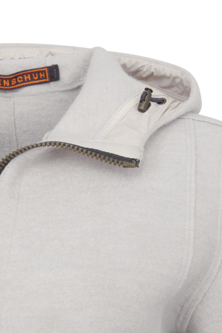 Hooded Merino Wool Jacket - Rania