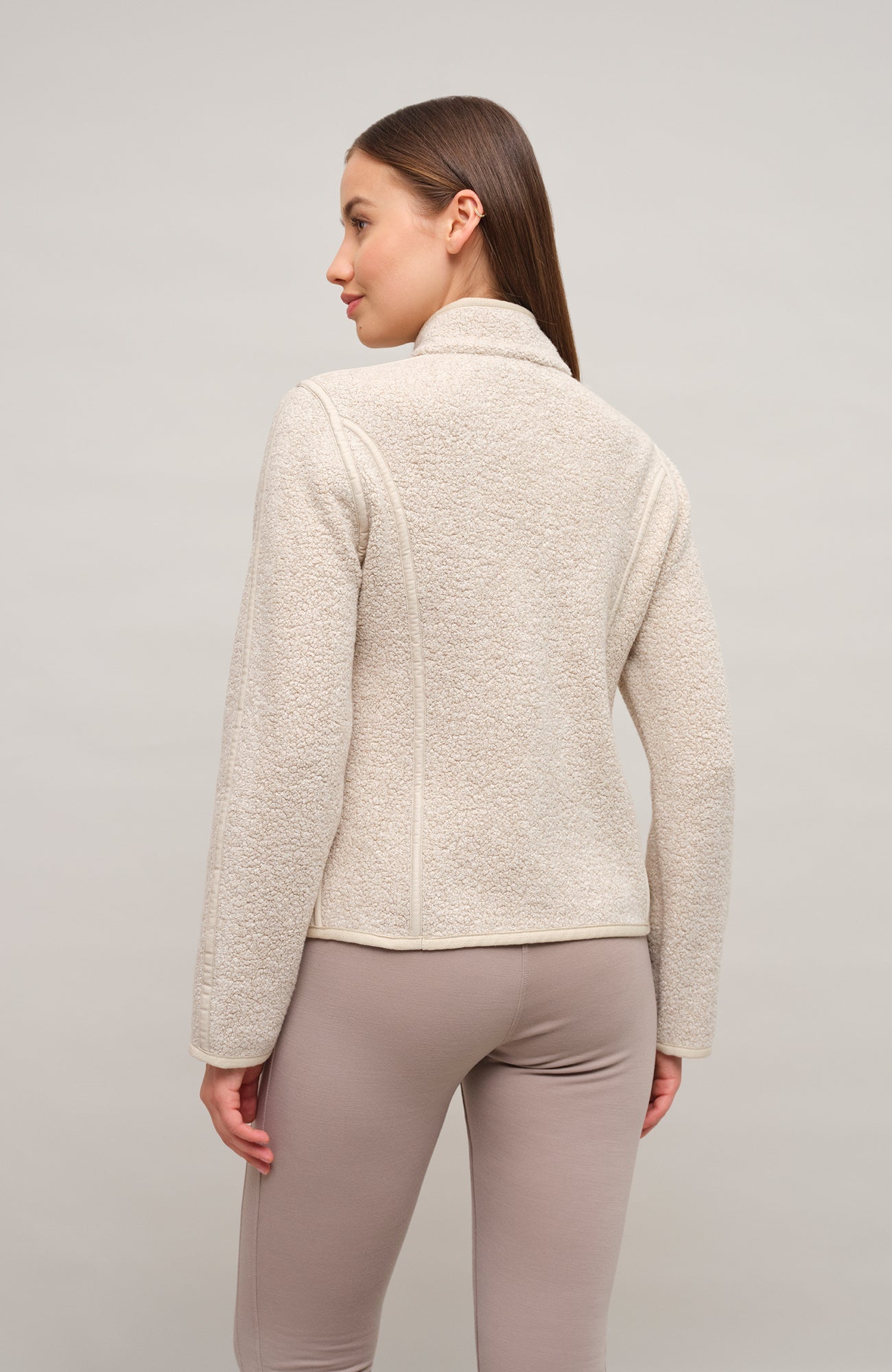Cashmere Teddy Jacket – Clara-CT