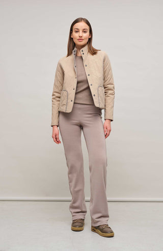 Quilted and Loden Jacket – ClaraMulti-IQ