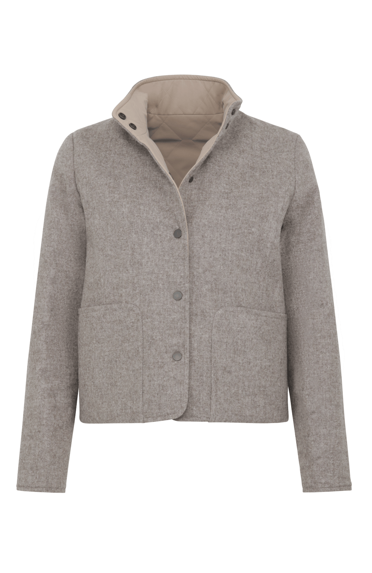 Chaqueta reversible acolchada y de Loden - Clara