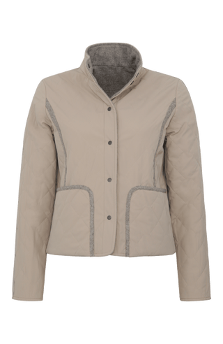 Quilted and Loden Jacket – ClaraMulti-IQ