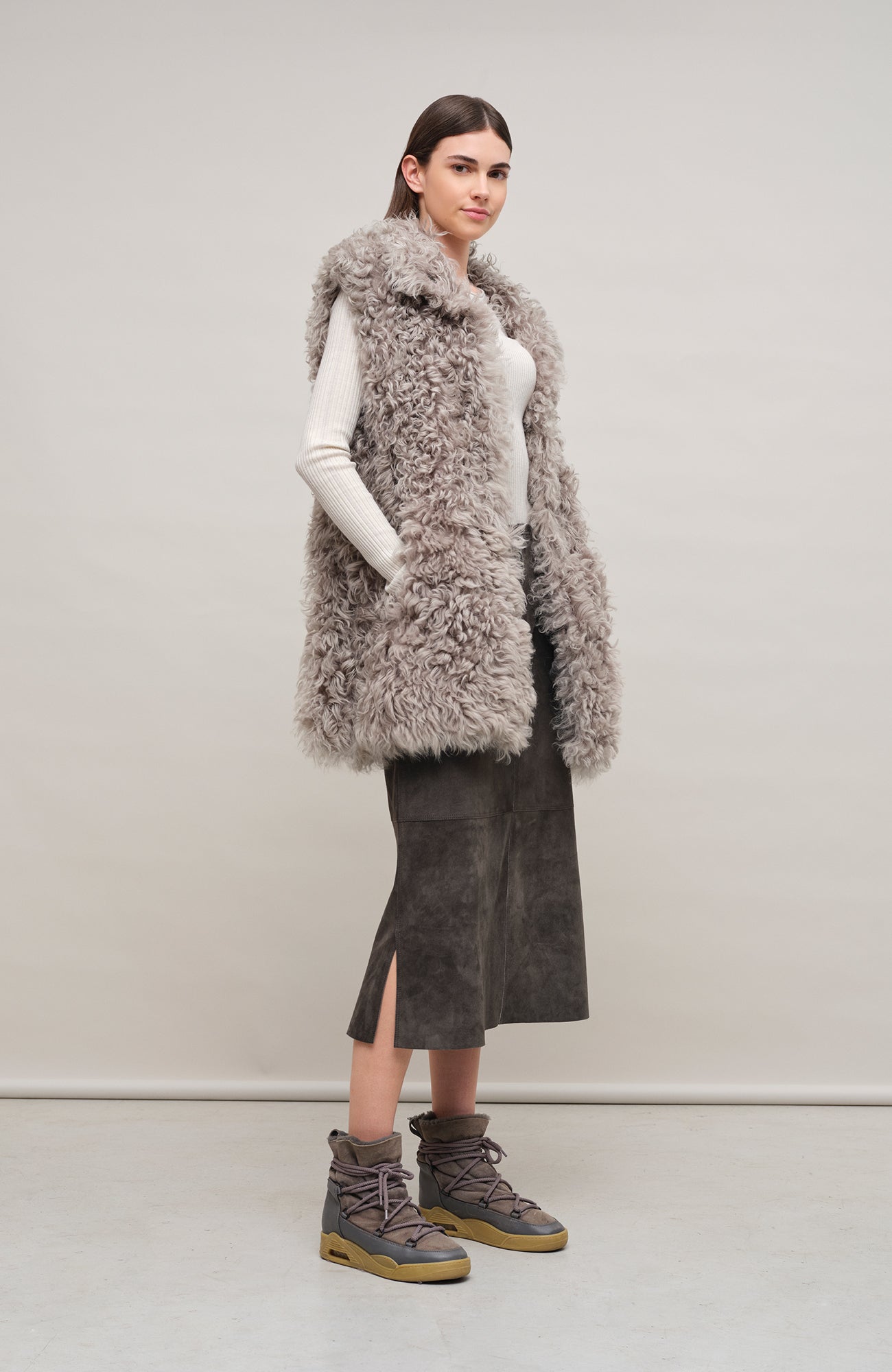 Lambskin Vest – Liz