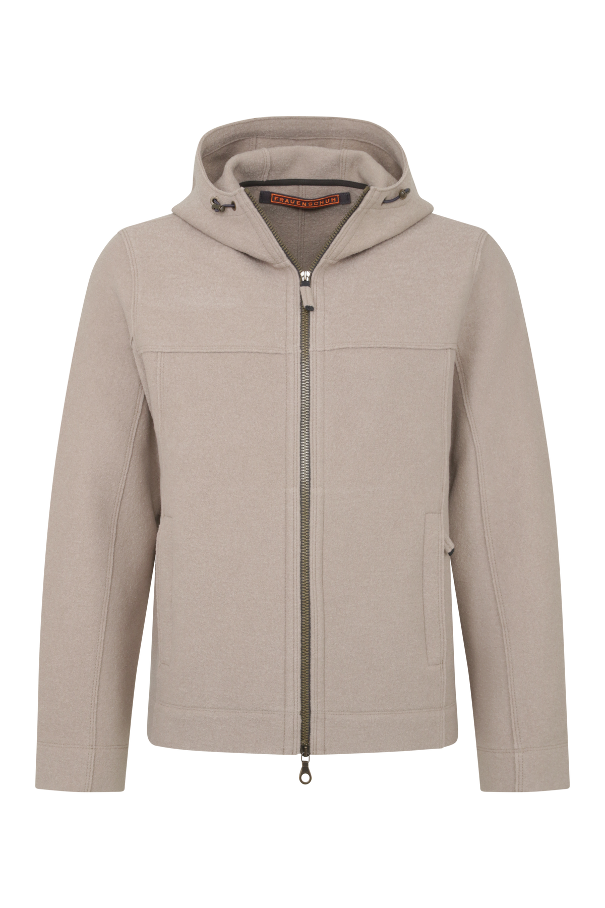 Phil Boiled Wool Hooded Jacket