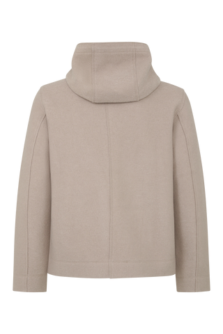 Phil Boiled Wool Hooded Jacket