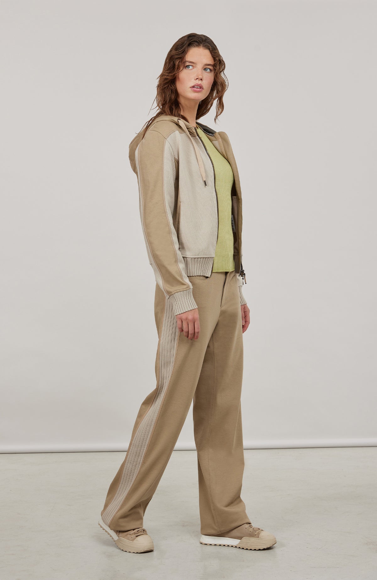 Chaqueta de algodón con capucha - Giulia