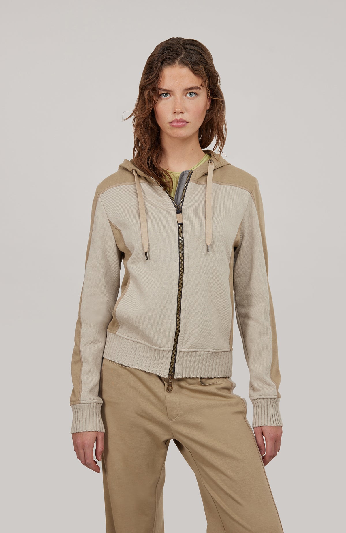 Chaqueta de algodón con capucha - Giulia