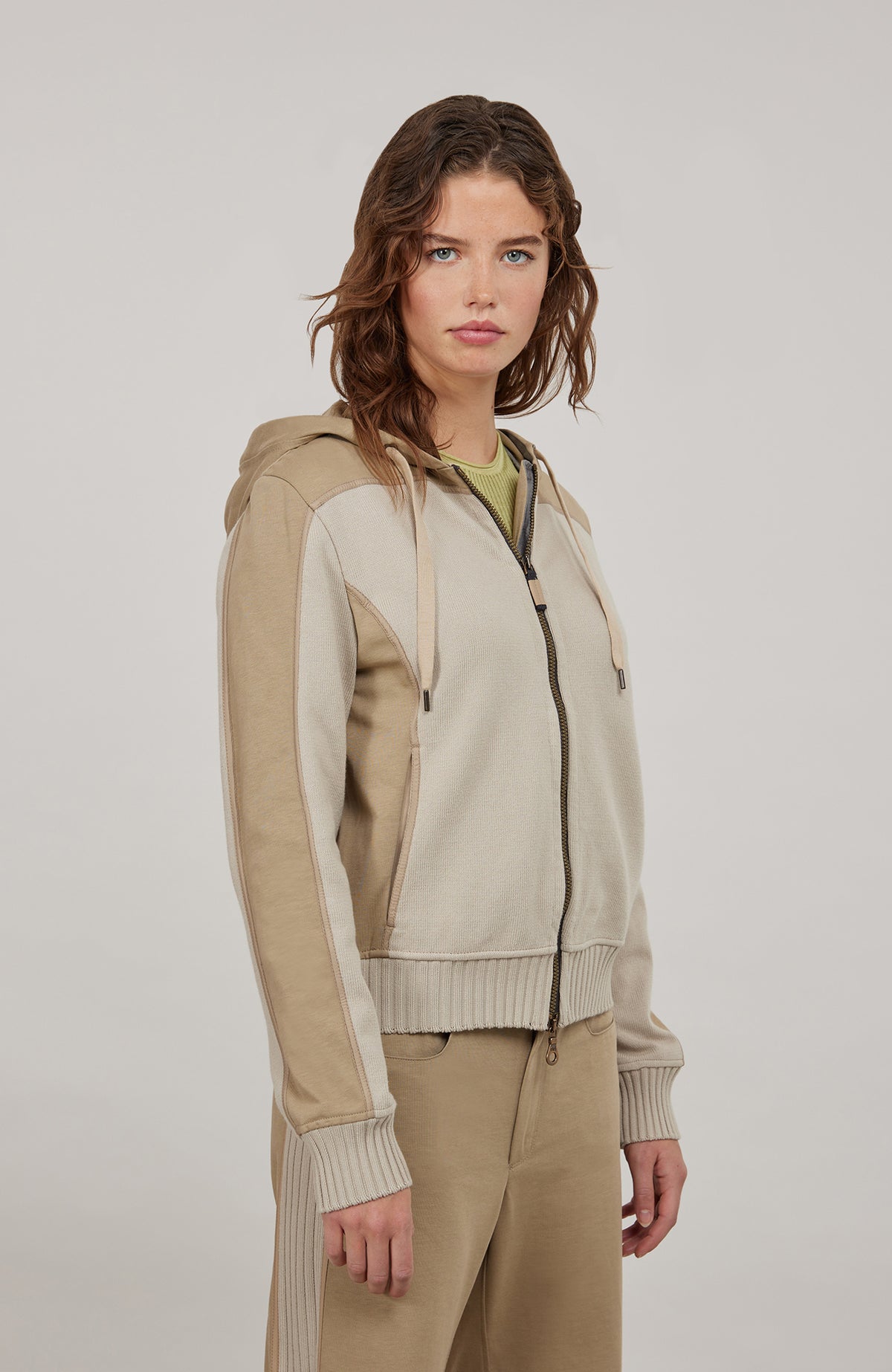 Chaqueta de algodón con capucha - Giulia