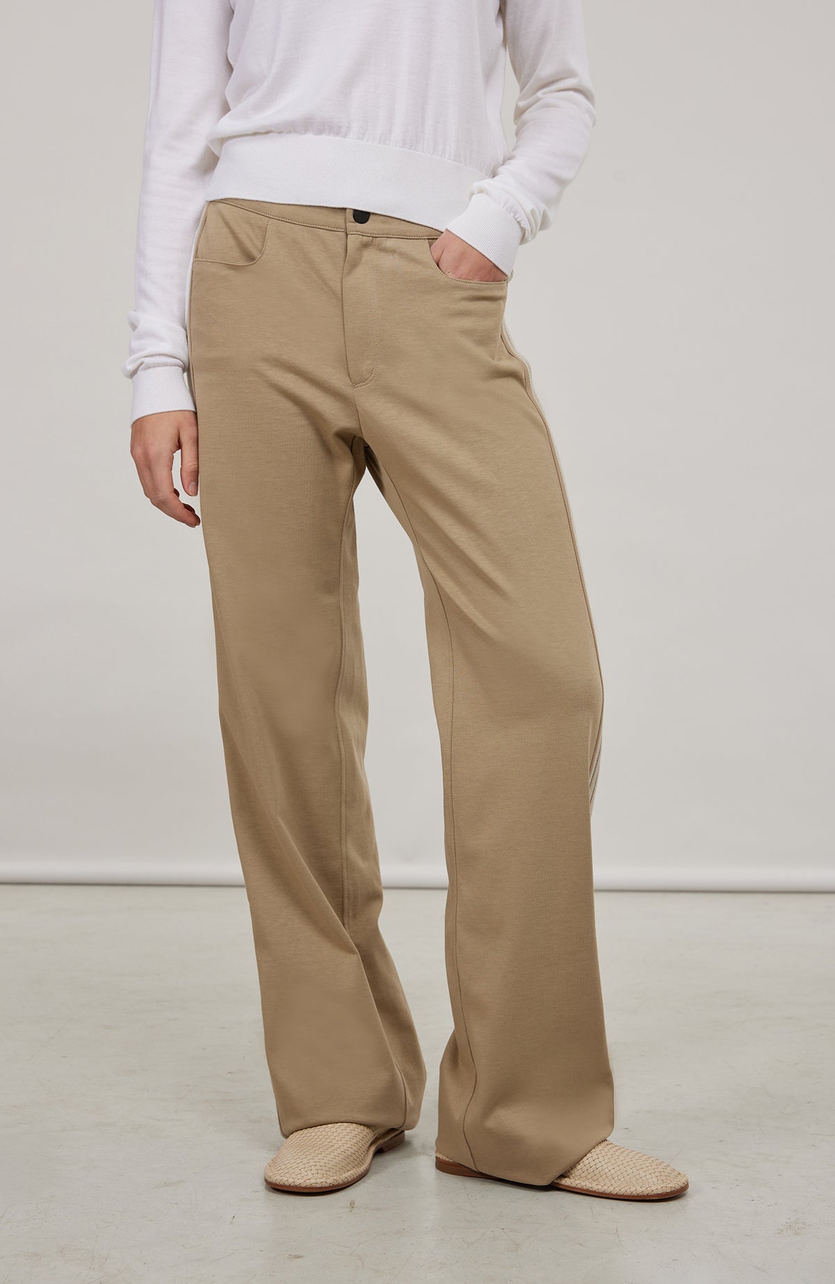 Pantalones lounge de algodón - Lia