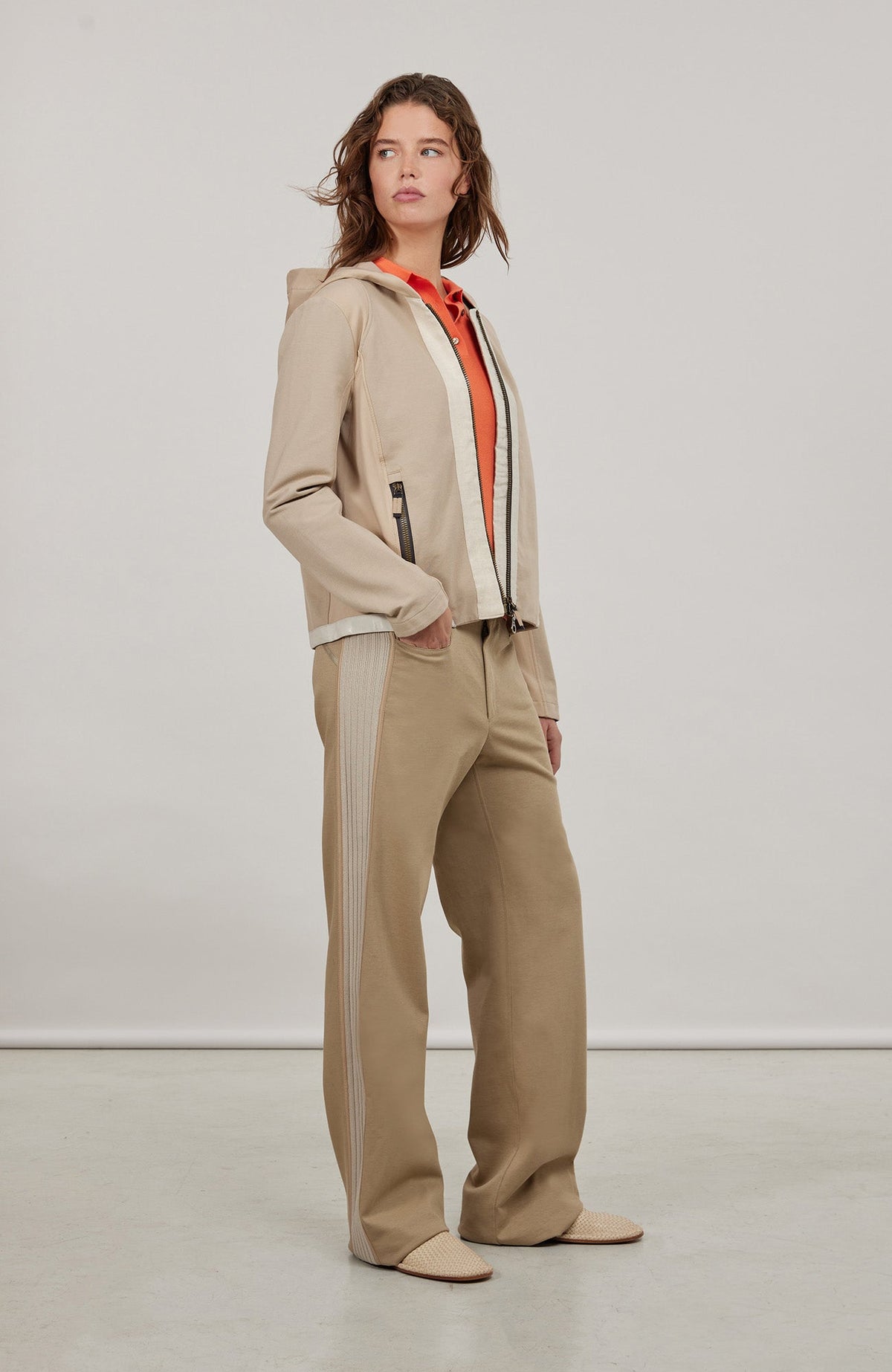 Cotton Hooded Jacket - Tory