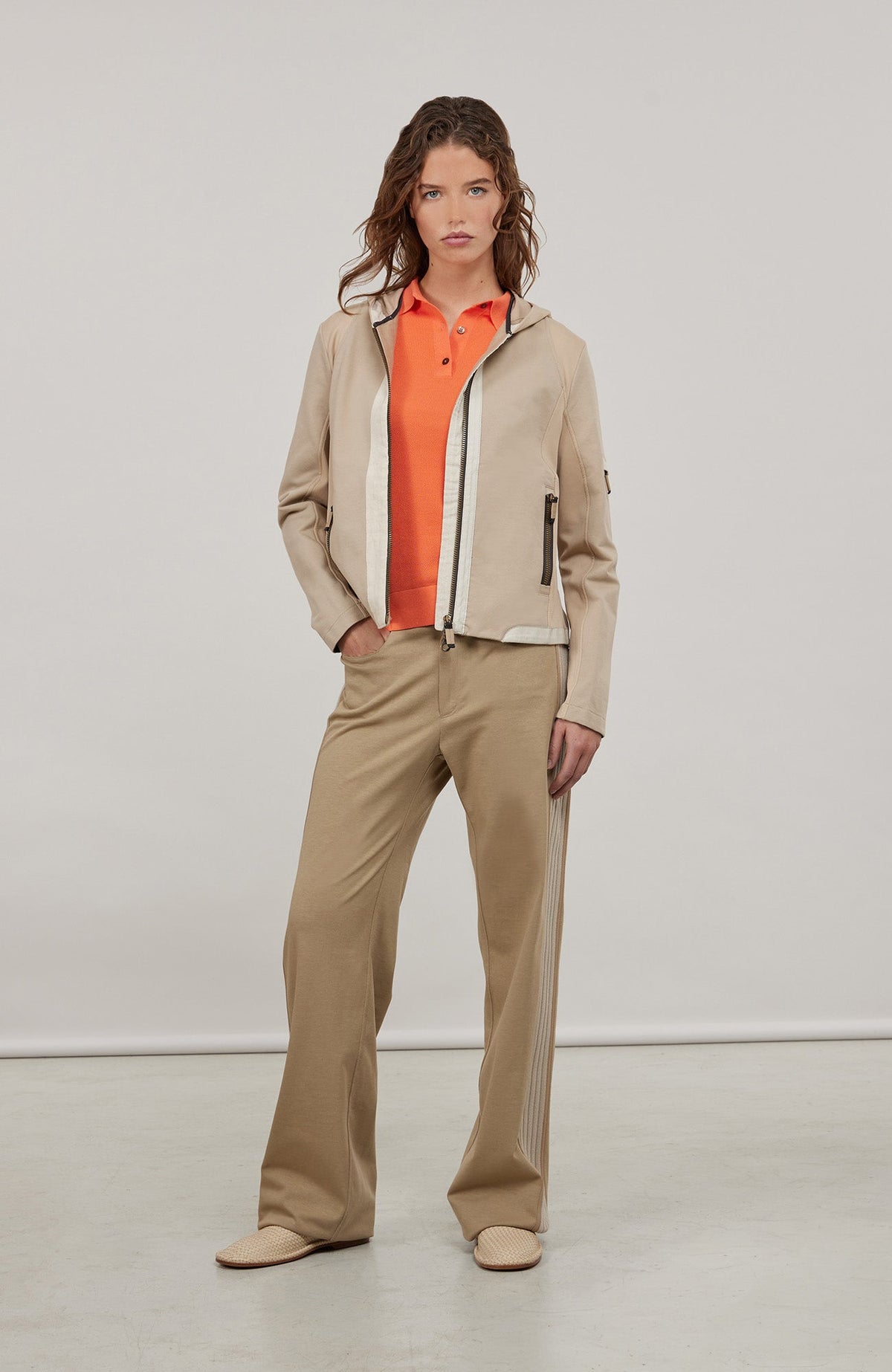 Cotton Hooded Jacket - Tory