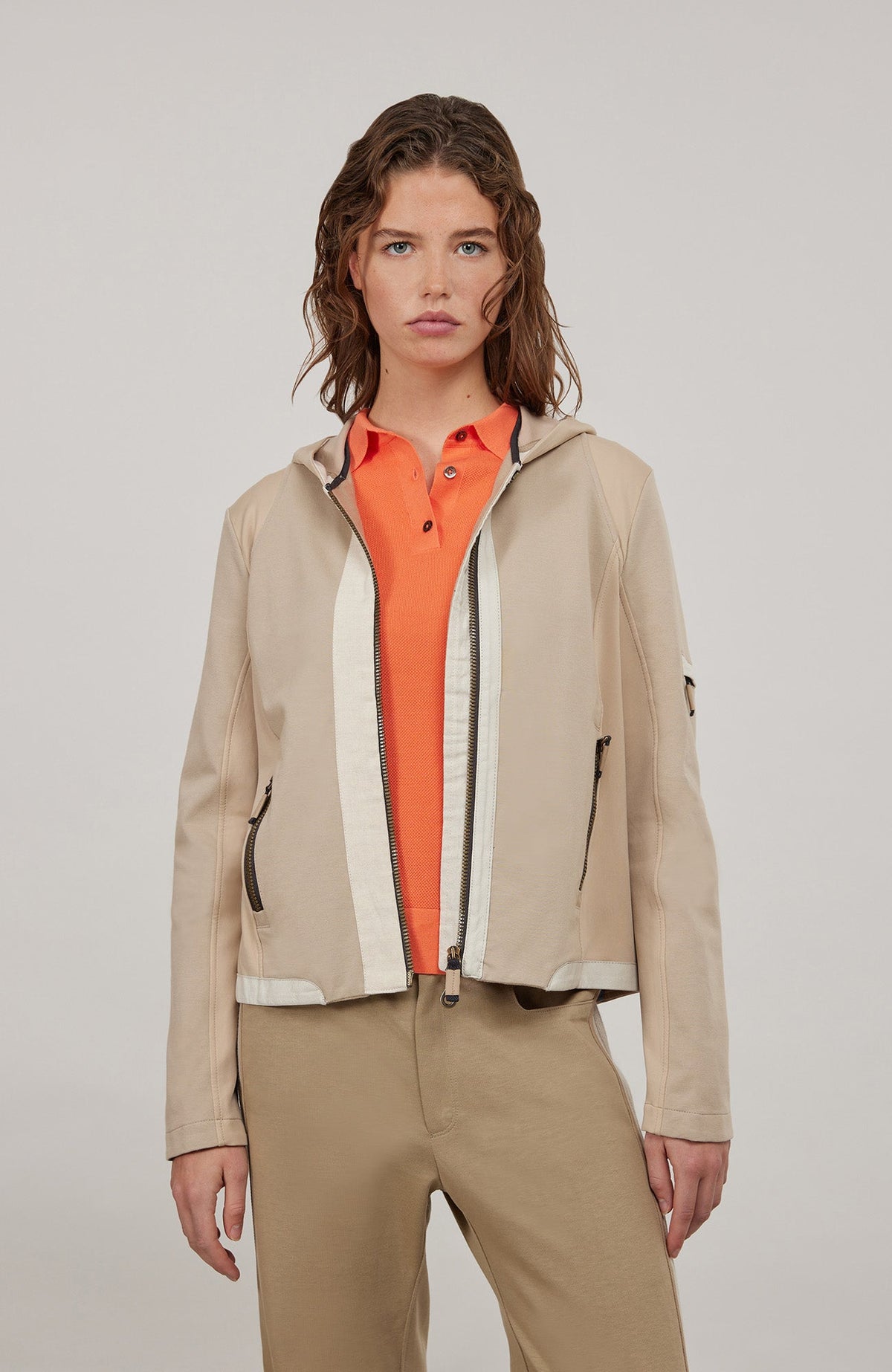 Cotton Hooded Jacket - Tory