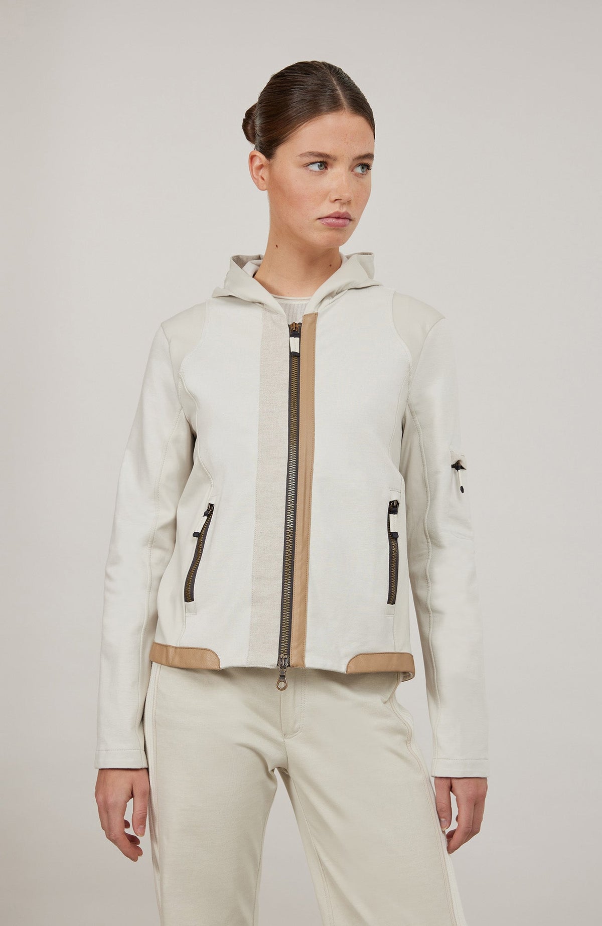 Cotton Hooded Jacket - Tory