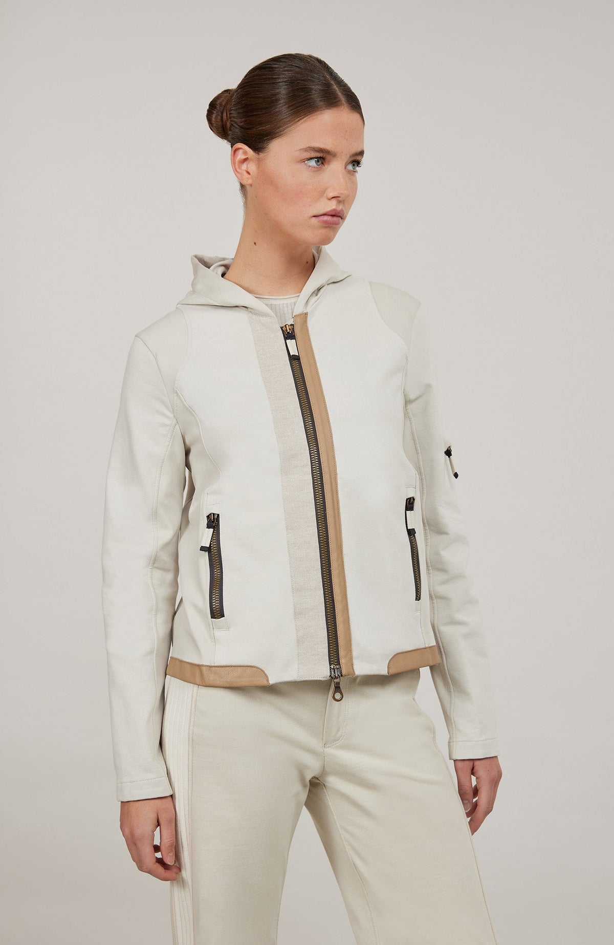 Cotton Hooded Jacket - Tory