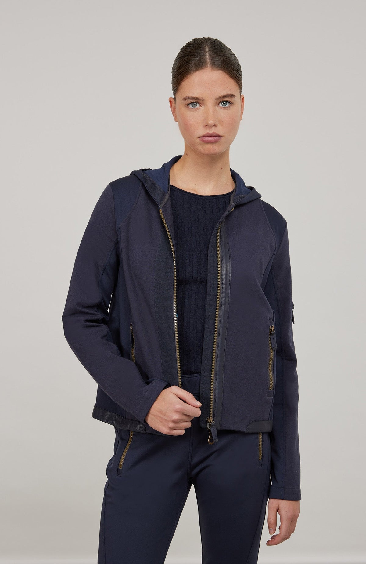 Cotton Hooded Jacket - Tory