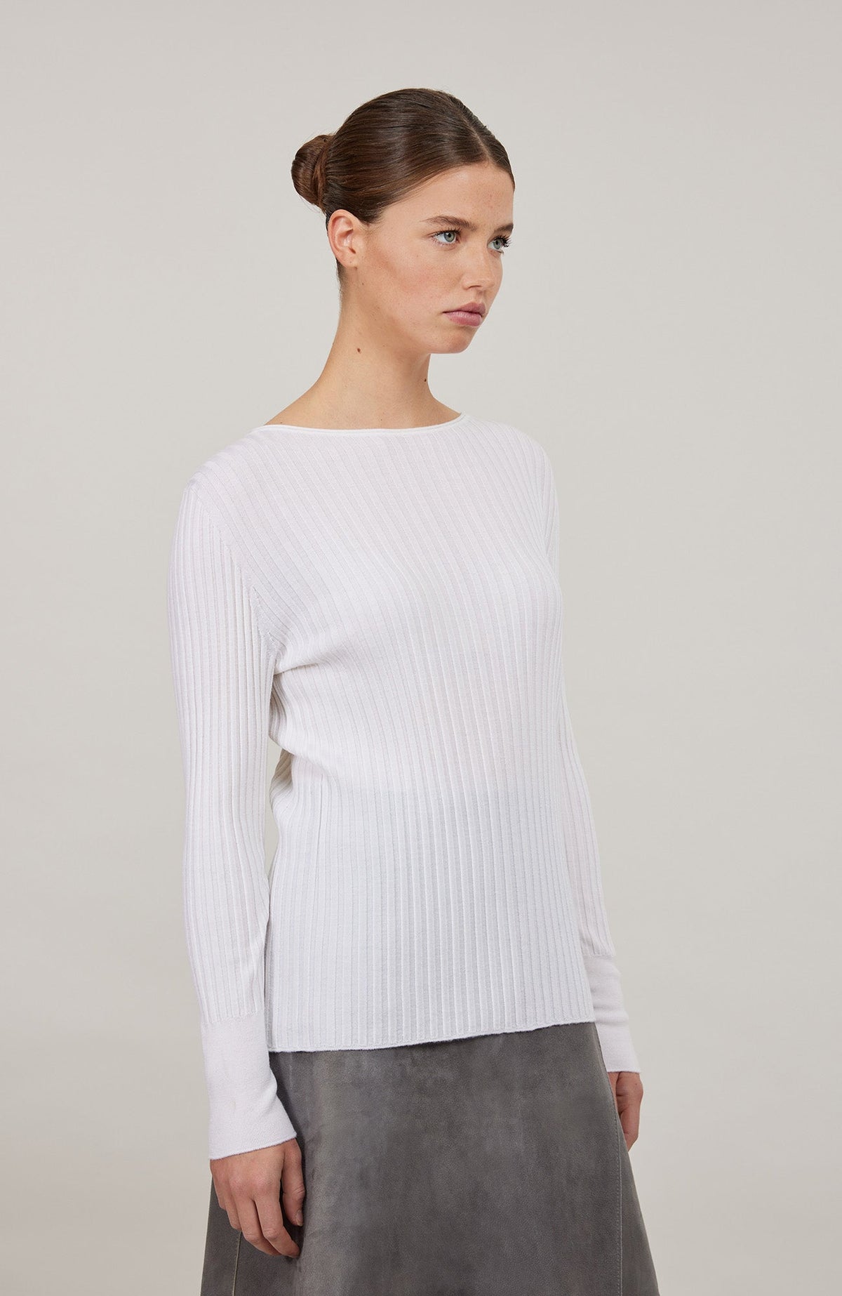 Camelia Rubino Knit Crewneck Sweater