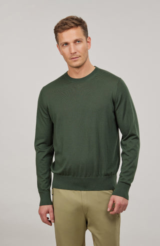 Jones Lightweight Merino Wool Crewneck Sweater