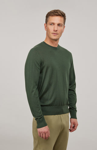 Jones Lightweight Merino Wool Crewneck Sweater