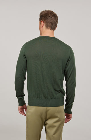 Jones Lightweight Merino Wool Crewneck Sweater