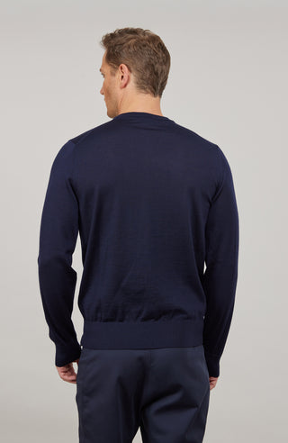 Jones Lightweight Merino Wool Crewneck Sweater