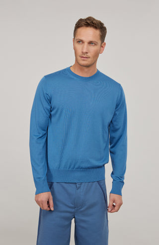 Jones Lightweight Merino Wool Crewneck Sweater