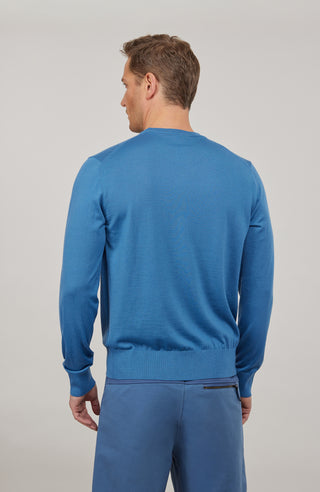 Jones Lightweight Merino Wool Crewneck Sweater