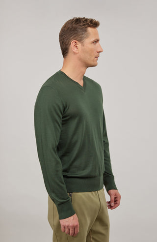 Roy Lightweight Merino Wool V-Neck Sweater