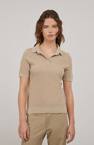Sienna Cotton Pique Polo Shirt