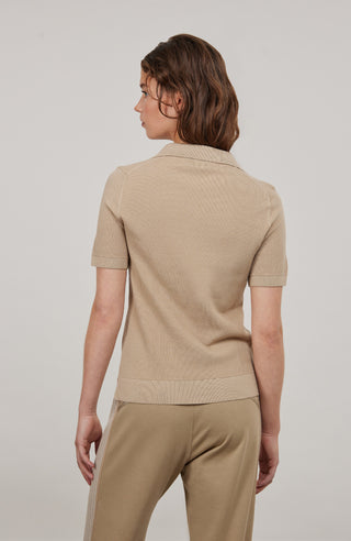 Sienna Cotton Pique Polo Shirt