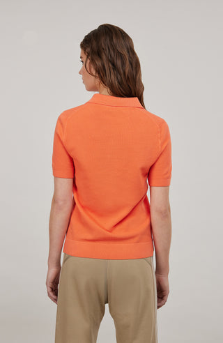 Sienna Cotton Pique Polo Shirt