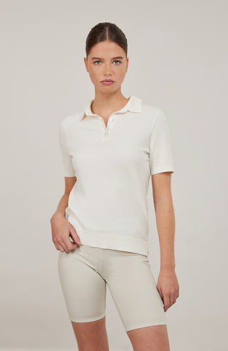Sienna Cotton Pique Polo Shirt