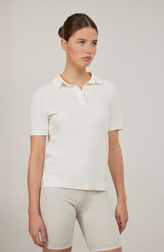 Sienna Cotton Pique Polo Shirt