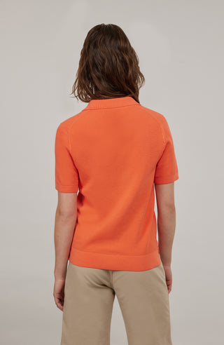 Myla Cotton Pique Polo Shirt