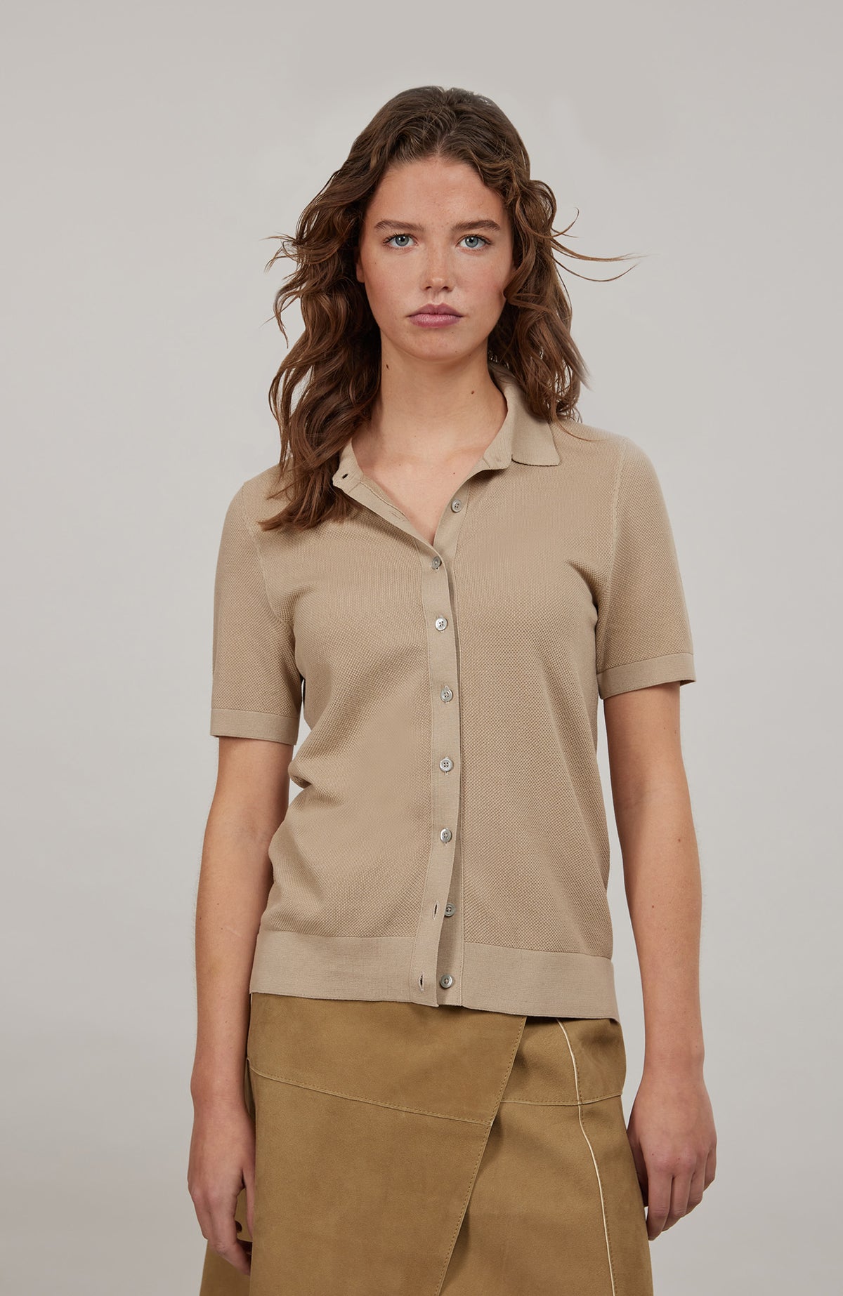 Polo de piqué de algodón - Myla