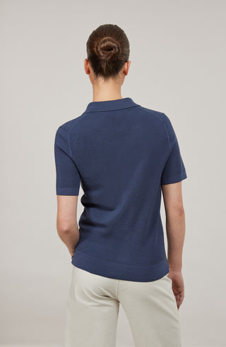Myla Cotton Pique Polo Shirt