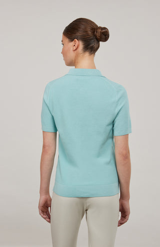 Myla Cotton Pique Polo Shirt