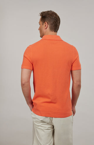 Carlo Cotton Pique Polo Shirt