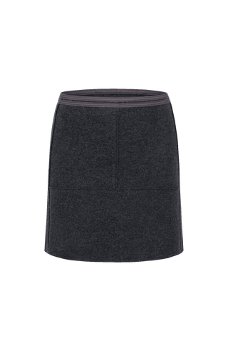 Boiled wool skirt Megan CW from Frauenschuh. Crafted from traditional Austrian material, offering timeless style and a perfect fit.