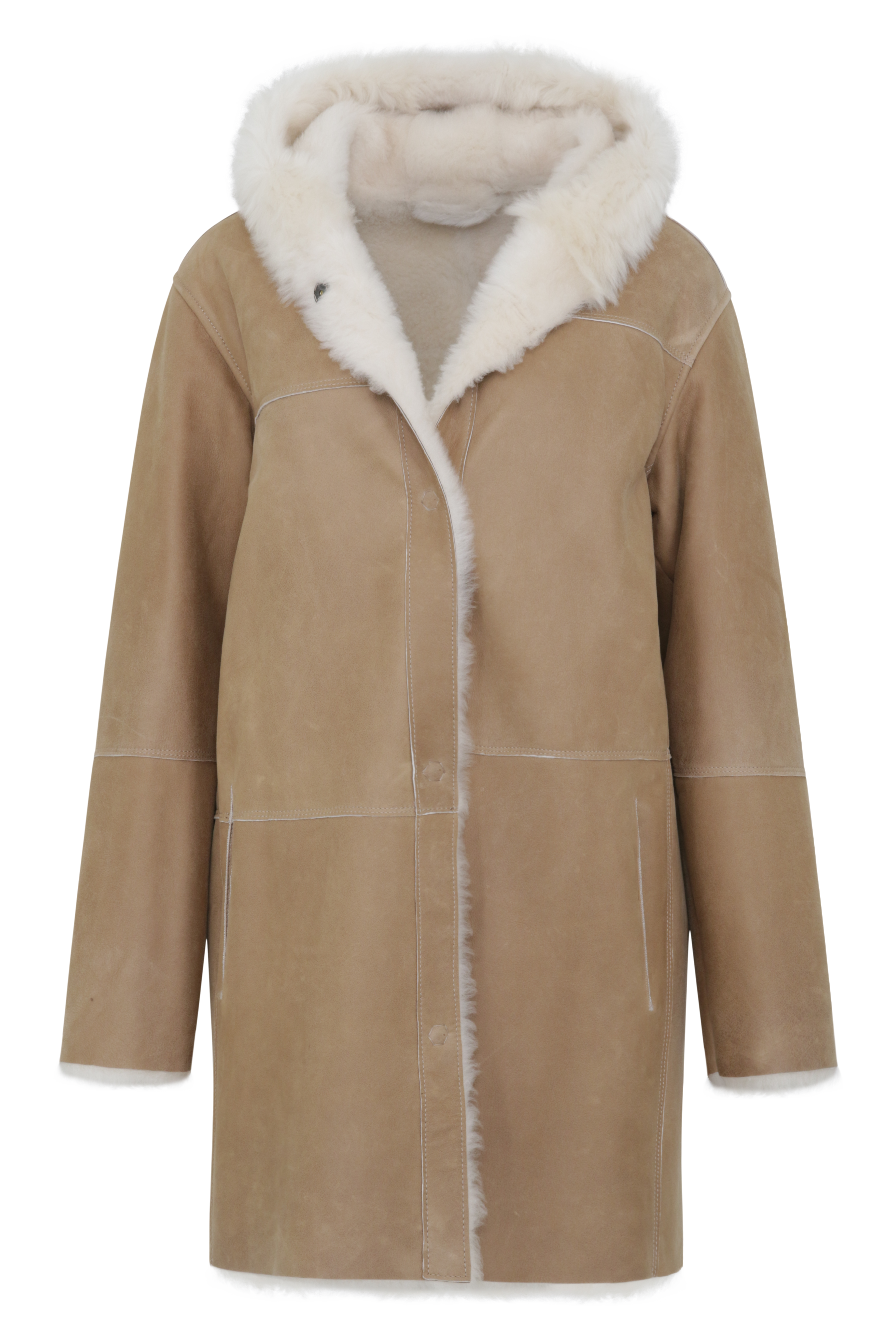 Lacon Cashmere Plus Sheepskin Parka – Plush, Lightweight & Stylish