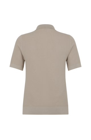 Myla Cotton Pique Polo Shirt