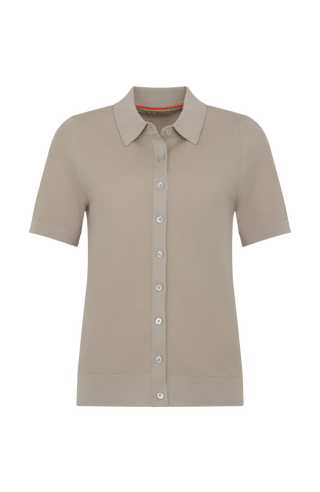 Myla Cotton Pique Polo Shirt