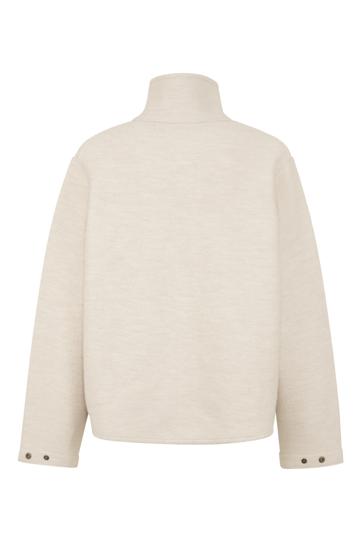 Delia Boiled Wool Cape Jacket