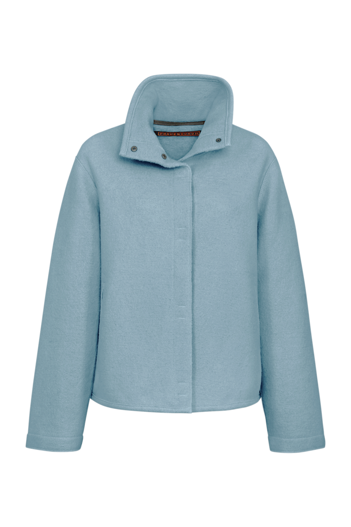Delia Boiled Wool Cape Jacket
